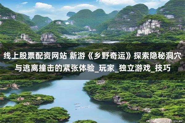 线上股票配资网站 新游《乡野奇运》探索隐秘洞穴与逃离撞击的紧张体验_玩家_独立游戏_技巧
