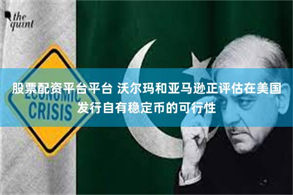 股票配资平台平台 沃尔玛和亚马逊正评估在美国发行自有稳定币的可行性