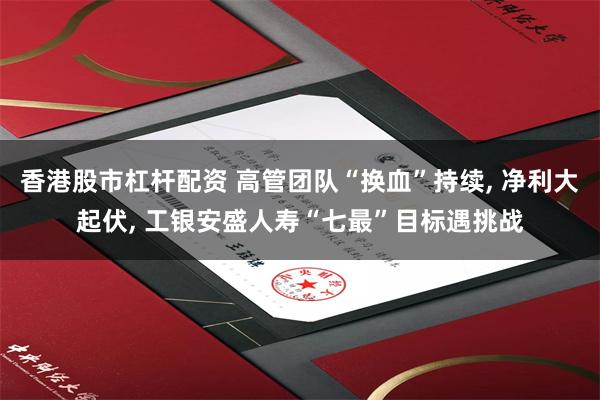 香港股市杠杆配资 高管团队“换血”持续, 净利大起伏, 工银安盛人寿“七最”目标遇挑战